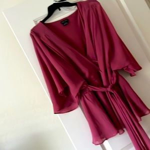 City Chic blouse size 20 in rose color